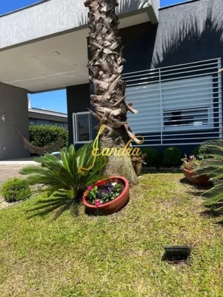 Imagem Casa térrea em condomínio fechado mobiliada e decorada 160m2