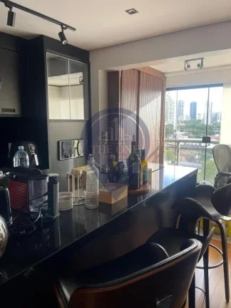 Imagem Excelente cobertura de 3 quartos na Cidade Monções, São Paulo-SP: 1 suíte, 2 banheiros, 1 vaga de garagem, 110m².