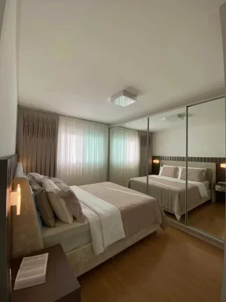 Imagem Apartamento mobiliado com 1 dormitório e 1 vaga de garagem no bairro Ariribá em Balneário Camboriú