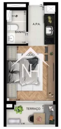 Imagem apartamento de 195m c/ 3 suítes (1 master), cozinha gourmet, 3 vagas, hall privativo, Salão de festas, Salão gourmet, Churrasqueira, sauna, playground