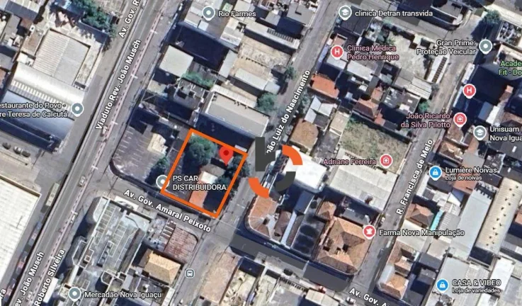 Terreno à venda com área de 720 m² - Centro - Nova Iguaçu/RJ