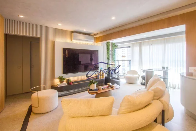 Imagem Apartamento com 2 dormitórios (1 suíte) à venda, 84 m² - Brooklin - São Paulo/SP