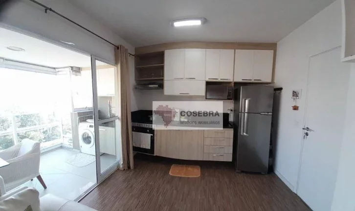 Imagem Apartamento para alugar, 38 m² por R$ 5.850,00/mês - Brooklin - São Paulo/SP