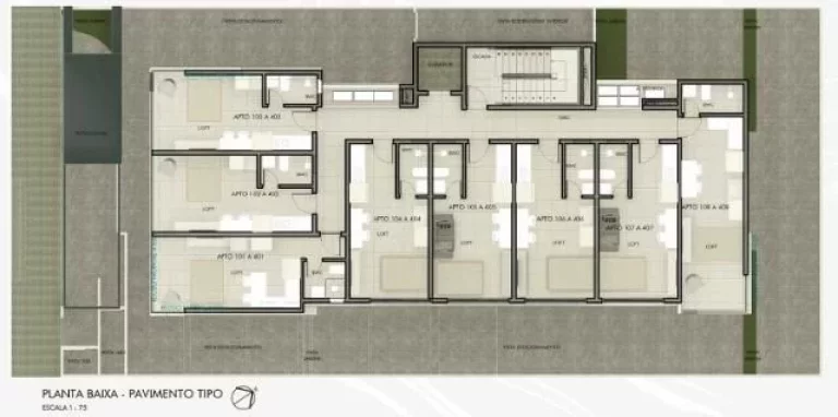Imagem Flat à venda, 21 m² por R$ 243.326,00 - Intermares - Cabedelo/PB