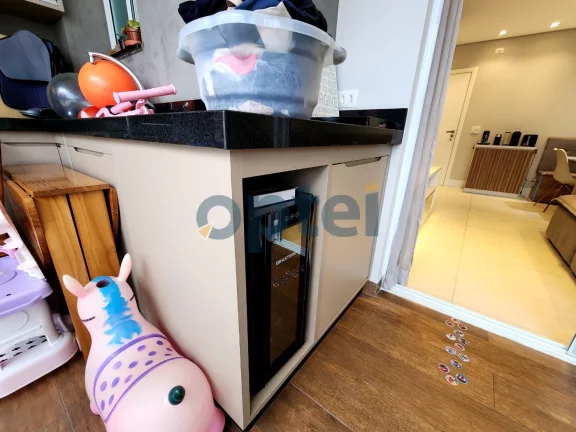 Imagem Apartamento de 71m² com 2 dorm com suíte e varanda gourmet