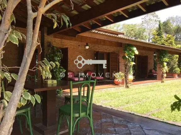 Imagem Casa na Fazendinha: Terreno 7.390m² = piscina,gourmet,tênis,sauna,hóspedes!