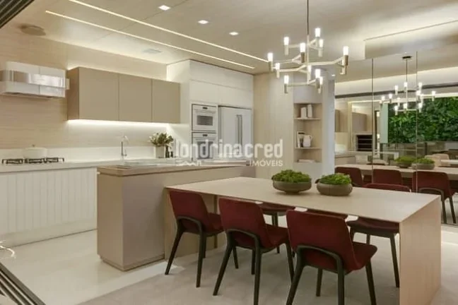 Imagem Apartamento à venda 3 Quartos, 2 Suites, 2 Vagas, 259M², Fazenda Gleba Palhano, Londrina - PR | EDIFÍCIO TRIANON