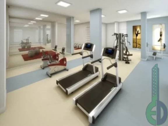 Imagem Apartamento à venda em Santo André-SP, bairro Campestre: 2 quartos, 1 suíte, 2 banheiros, 2 vagas de garagem, 79m² - Condomínio Ecolife.