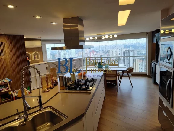 Imagem Vende apartamento Família Mooca 122M² 3 Suítes, Sacada Gourmet, Andar alto