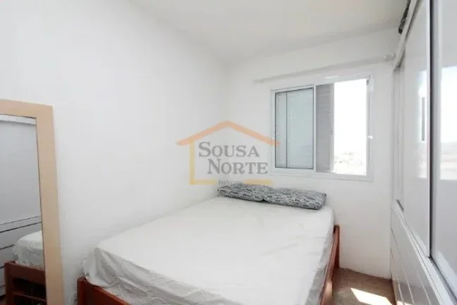 Imagem Apartamento de 52m² com 2 dormitórios, um com armário, 1 banheiro, sala para dois ambientes com s...