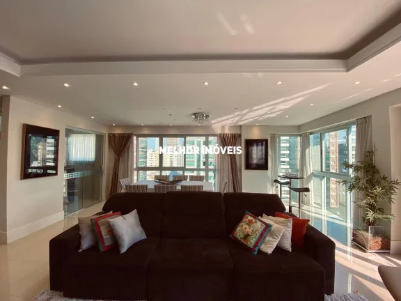 Imagem Apartamento Quadra mar á venda mobiliado decorado com 4 suítes 2 vagas em Itapema Meia Praia