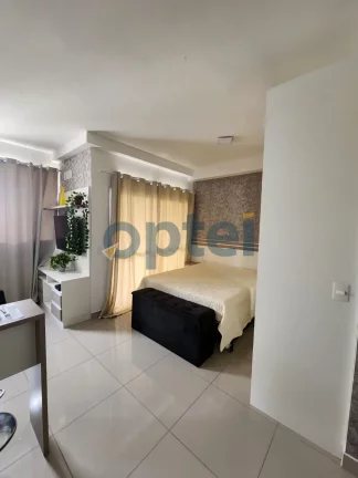 Imagem Loft de 37m2 com 1 dormitório para alugar no Marco Zero Mix Residence na Avenida Kennedy 1230- Jardim do Mar