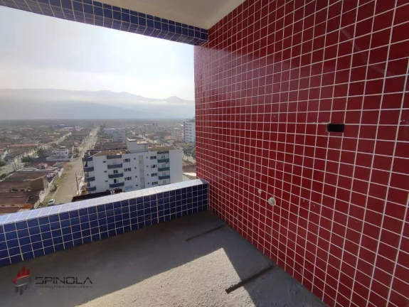 Imagem Apartamento com 2 dormitórios à venda, 65 m² por R$ 405.000,00 - Vila Caiçara - Praia Grande/SP
