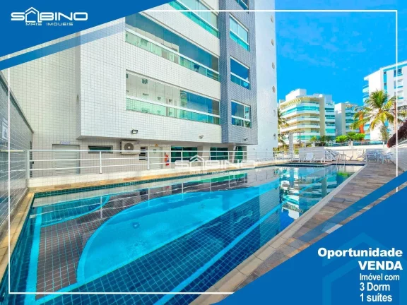 Imagem Apartamento à venda, com 3 dormitórios 1 suíte 100m², 2 vagas - Riviera de São Lourenço - Bertioga/SP