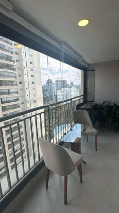 Imagem Apto 36m² mobiliado no Brooklin para locação com 1 suíte,