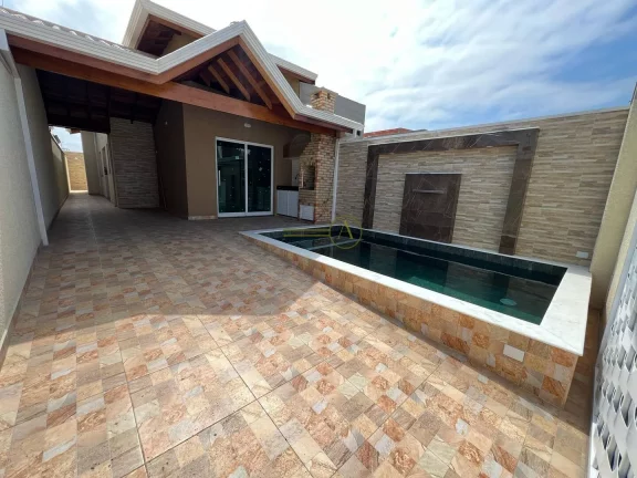 Imagem Casa térrea nova planejado na cozinha piscina e churrasqueira Peruíbe