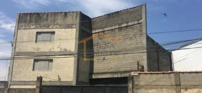 Imagem Terreno com galpão, área edificada de 1.493m² e área de terreno +/- de 2.200m², escriturado 2.0...