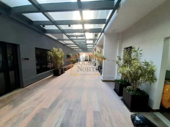 Imagem Studio novo Ã  venda com 24mÂ², sol da manhÃ£ e vista livre. JÃ¡ mobiliado com cama, geladeira, fogÃ...