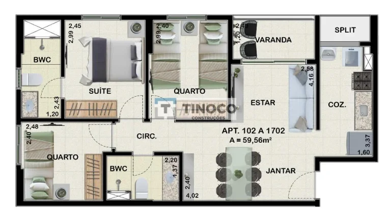 Imagem Apartamento Padrão