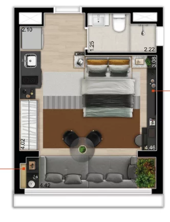 Imagem APARTAMENTO RESIDENCIAL em São Paulo - SP, Vila Buarque