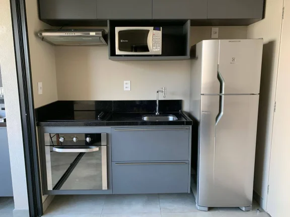 Imagem Apartamento Pinheiros - 35M², 1 Dorm, 1 Vaga, Mobiliado.