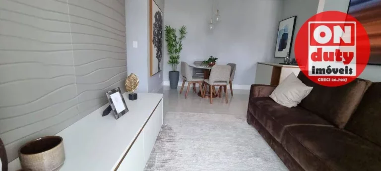 Imagem Apartamento com 2 dormitórios à venda, 76 m² por R$ 1.162.530,00 - Ponta da Praia - Santos/SP
