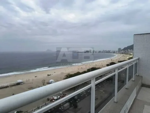 Imagem Cobertura à venda em Copacabana, 4 quartos, 560m2, 2vagas, Av. Atlântica.
