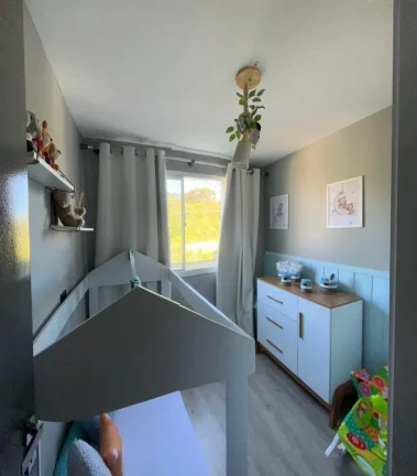 Imagem Apartamento para Venda em São José dos Pinhais, Rio Pequeno, 3 dormitórios, 1 banheiro, 1 vaga