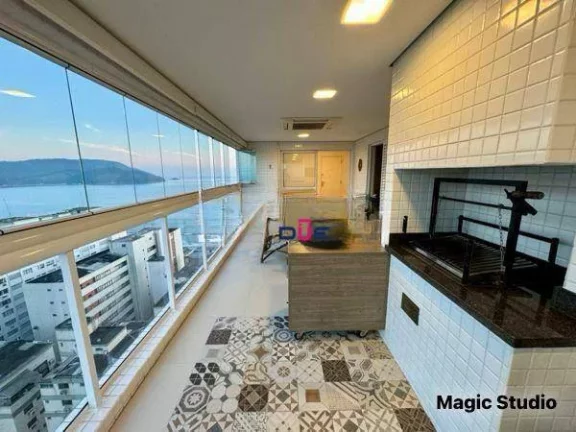 Imagem Apartamento com 3 dormitórios à venda, 134 m² por R$ 2.250.000 - Embaré - Santos/SP
