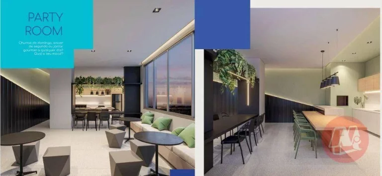 Imagem Studios e apartamentos no Jardim Botânico com infraestrutura.