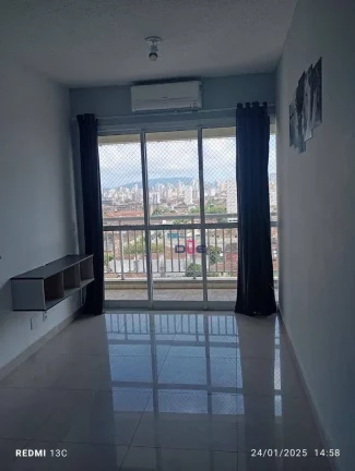 Imagem Apartamento com 1 dormitório à venda, 50 m² por R$ 375.000,00 - Vila Matias - Santos/SP