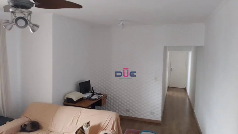 Imagem apartamento no Embaré com 125m2, 2 quartos, dependencia completa de empregada e 1 vaga demarcada, elevador de frente no Embaré.
