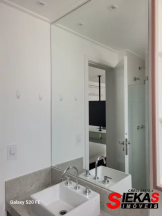 Imagem Apartamento para locação no coração de São Paulo - Tatuapé! 1 quarto, 1 sala, 1 banheiro, 1 vaga de garagem. 46m² de puro conforto!