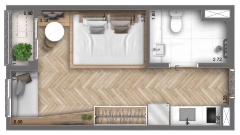 Imagem STUDIO RESIDENCIAL em São Paulo - SP, Moema