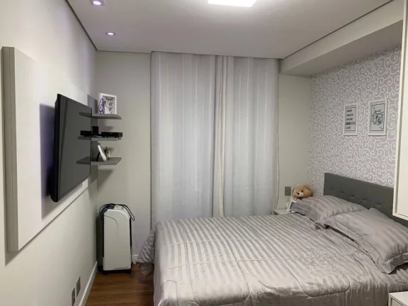 Imagem Apartamento Mobiliado / Porteira fechada com 2 dormitórios à venda, 84 m² por R$ 640.000 - Vila América - Santo André/SP
