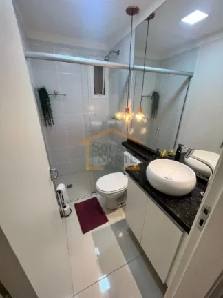 Imagem Apartamento de 55m² com 2 dormitórios, sendo 1 suíte, sendo 1 dormitório com móveis planejados,...