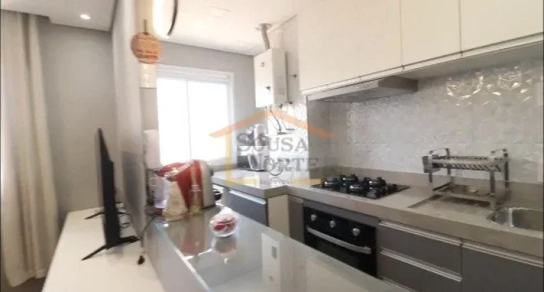 Imagem Apartamento 2 dormitórios, banheiro, sala para 2 ambientes, cozinha estilo americana, com armários...