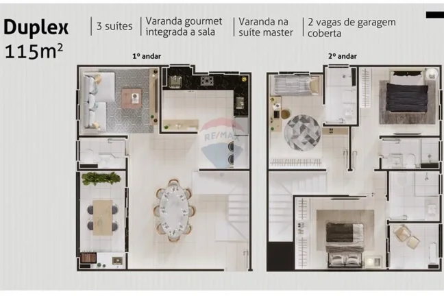 Imagem Apartamento na Planta 3 suítes Santa Terezinha Sorocaba