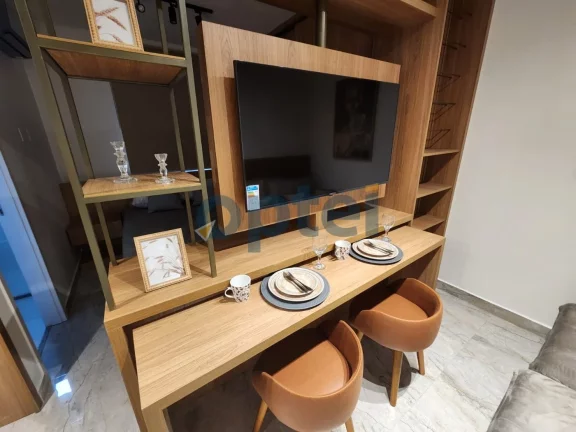 Imagem Loft de Luxo no Centro de São Bernardo: 1 quarto, 1 suíte, 1 sala, 1 banheiro, 1 vaga de garagem, 25m². Alugue já!