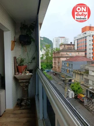 Imagem Apartamento à venda, 80 m² por R$ 1.000.000,00 - José Menino - Santos/SP