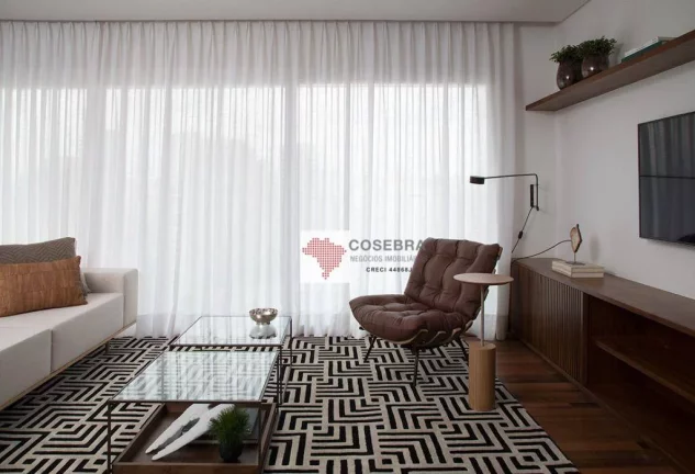 Imagem Apartamento com 1 dormitório para alugar, 95 m² por R$ 12.409,93/mês - Vila Olímpia - São Paulo/SP