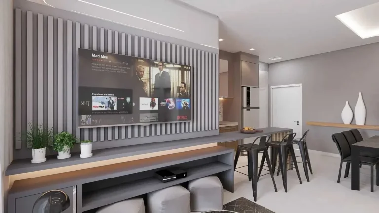 Imagem Apartamento na planta com 2 dormitórios sendo 1 suíte na Praia Brava em Itajaí.