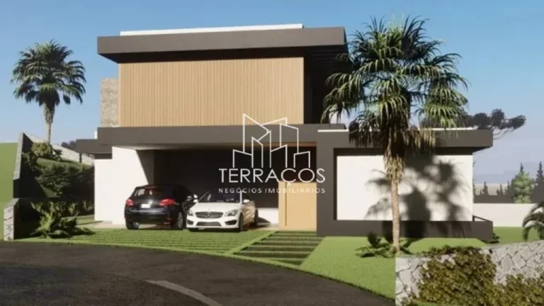 Imagem TERRENO DE 1038 M² - COND. VILLAGE MORRO ALTO - ACLIVE COM PLANTA APROVADA E POR DO SOL MAGNÍFICO - ITUPEVA