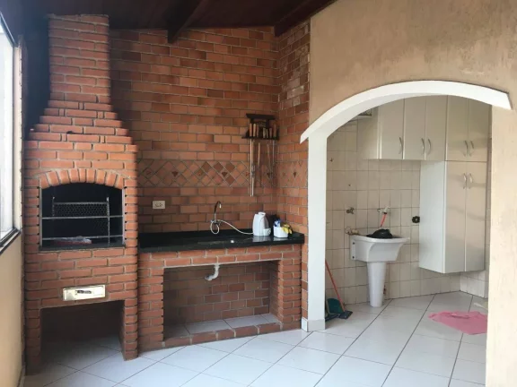 Imagem Sobrado com 3 dormitórios, 300 m² - venda por R$ 630.000,00 ou aluguel por R$ 2.500,00/mês - Parque Gerassi - Santo André/SP