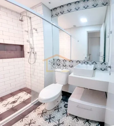 Imagem Apto 2 dormitórios, sendo 1 suite, com armários, sala 2 ambientes, ampla varanda gourmet, fechada ...