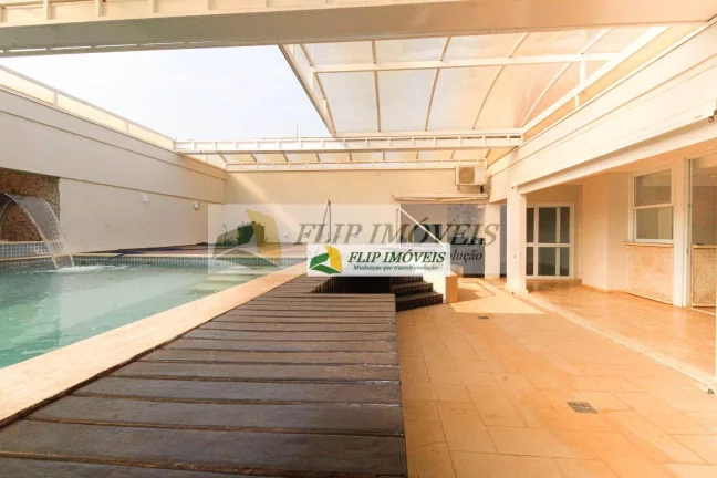 Imagem Cobertura linear com 452m², 3 suítes com piscina privativa sauna e churrasqueira no miolo Cambuí