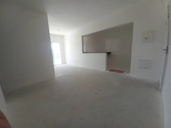 Imagem Apartamento em Praia Grande com vista parcial para o mar, 02 dormitórios