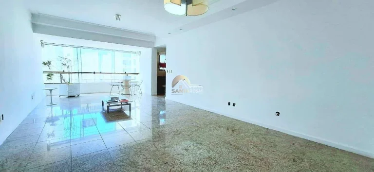 Imagem Graça, Rua Manoel Barreto. Andar alto, 4 quartos (3 suítes), 2 salas, 4 banheiros e condomínio com