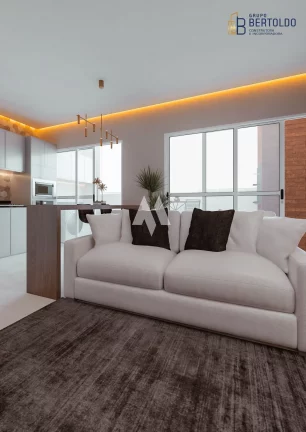 Imagem Obras aceleradas - Apartamento de 2 dormitórios sendo 1 suíte em Santos