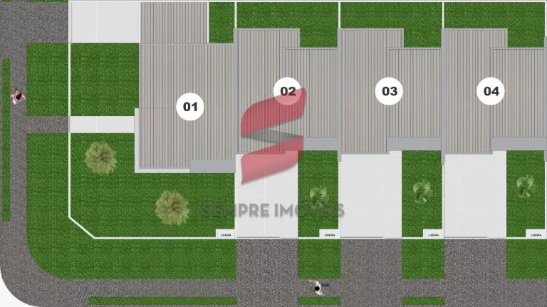 Imagem SOBRADO com 3 dormitórios à venda com 139.01m² por R$ 829.000,00 no bairro Estância Pinhais - PINHAIS / PR